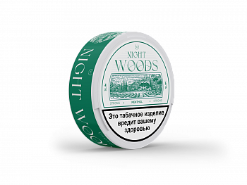 Жевательный табак NIGHT WOODS STRONG "MENTHOL"